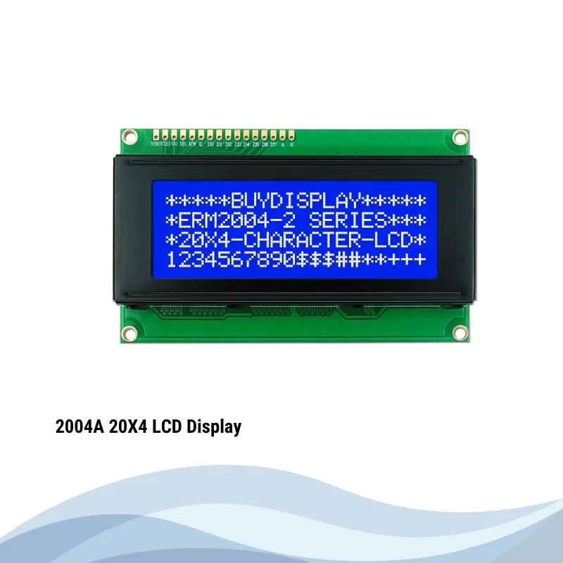 2004A 20X4 Character LCD Display For Arduino