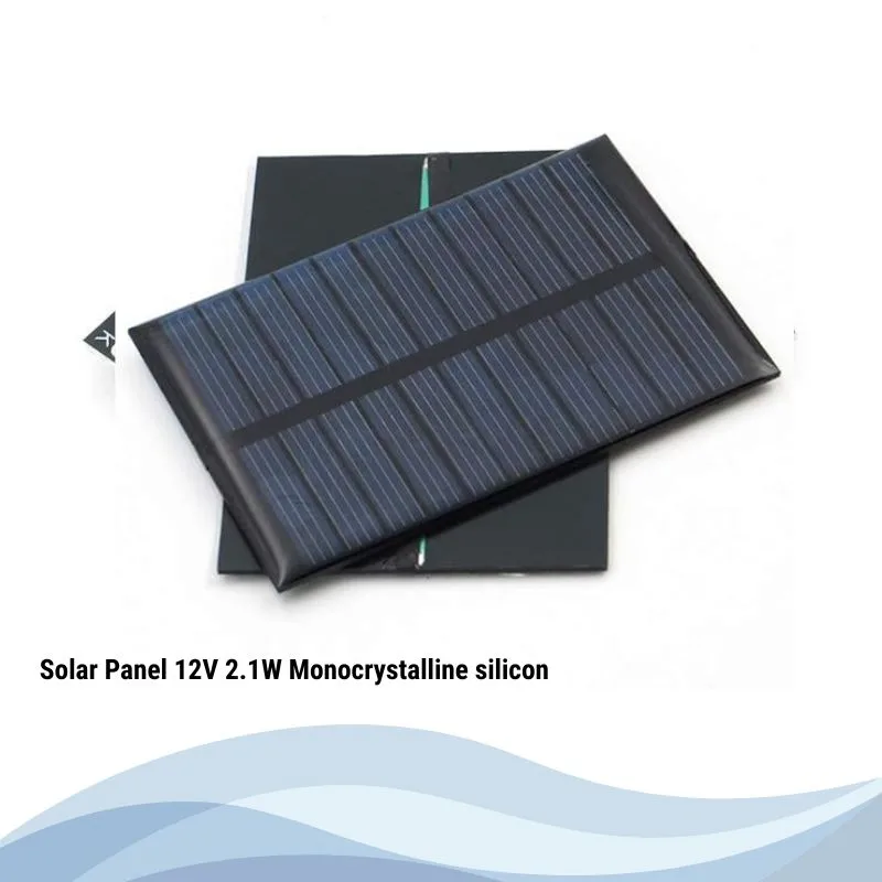 Solar Panel 12V 2.1W Monocrystalline silicon