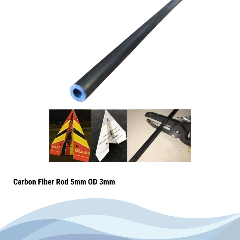 Carbon Fiber Rod 5mm OD 3mm