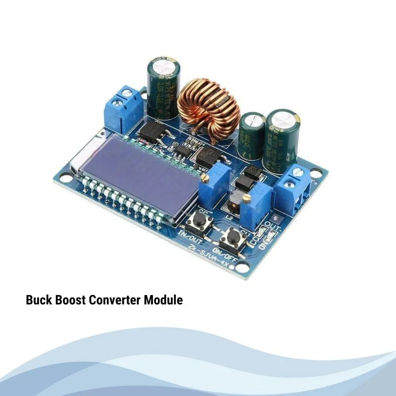 Buck Boost Converter 4A Module With LCD Display