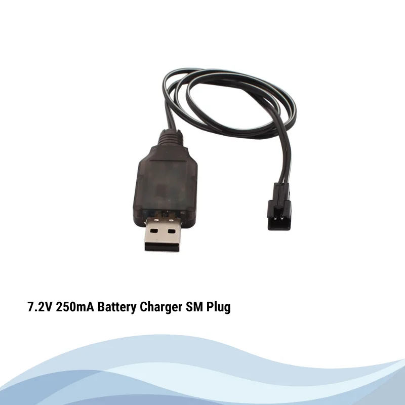 7.2V 250mA Battery Charger SM Plug