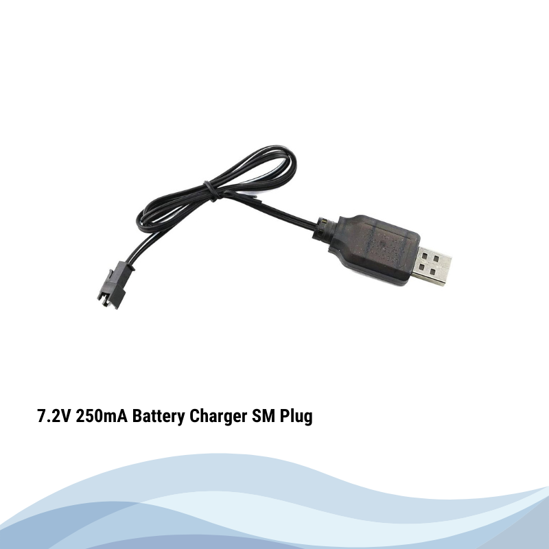 7.2V 250mA Battery Charger SM Plug