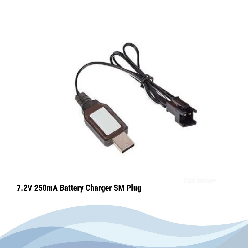 7.2V 250mA Battery Charger SM Plug