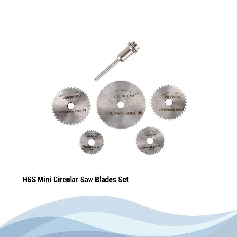 HSS Mini Circular Saw Blades Set