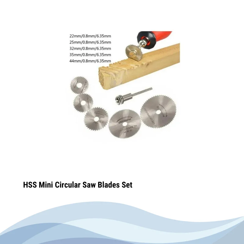 HSS Mini Circular Saw Blades Set