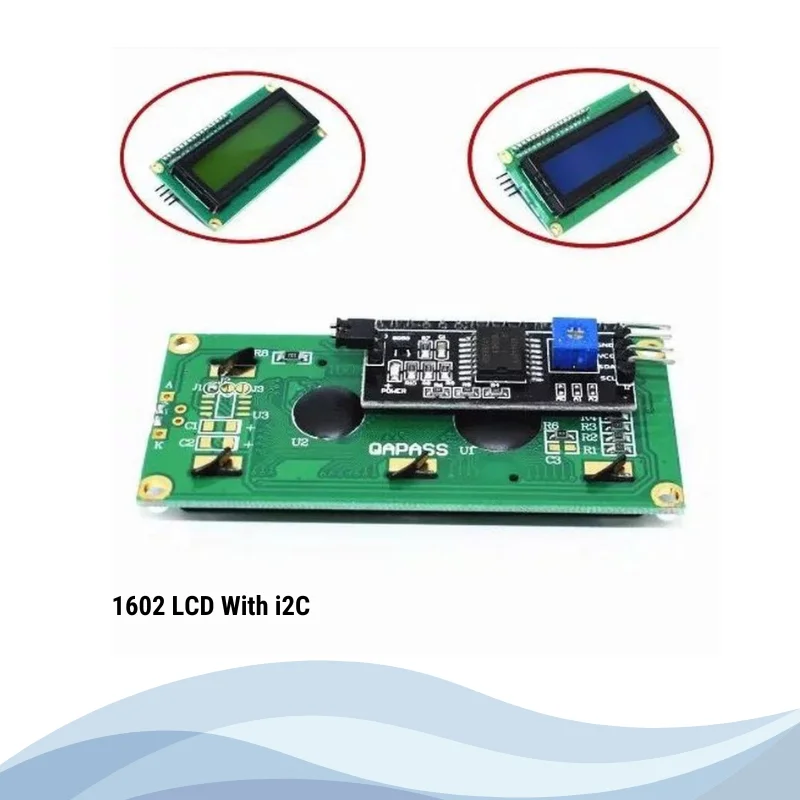 1602 LCD With i2C Module Builtin