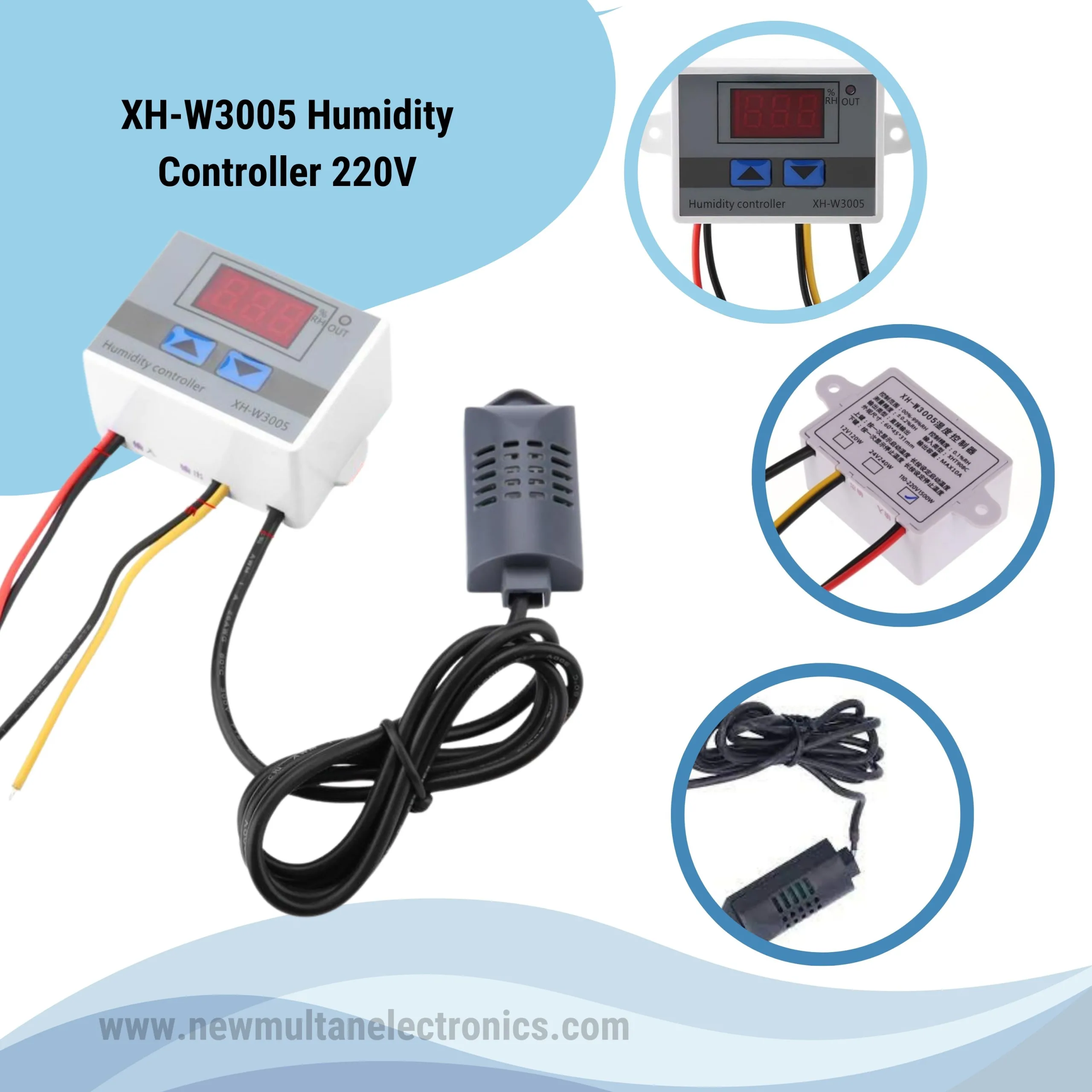 XH-W3005 Humidity Controller 220V