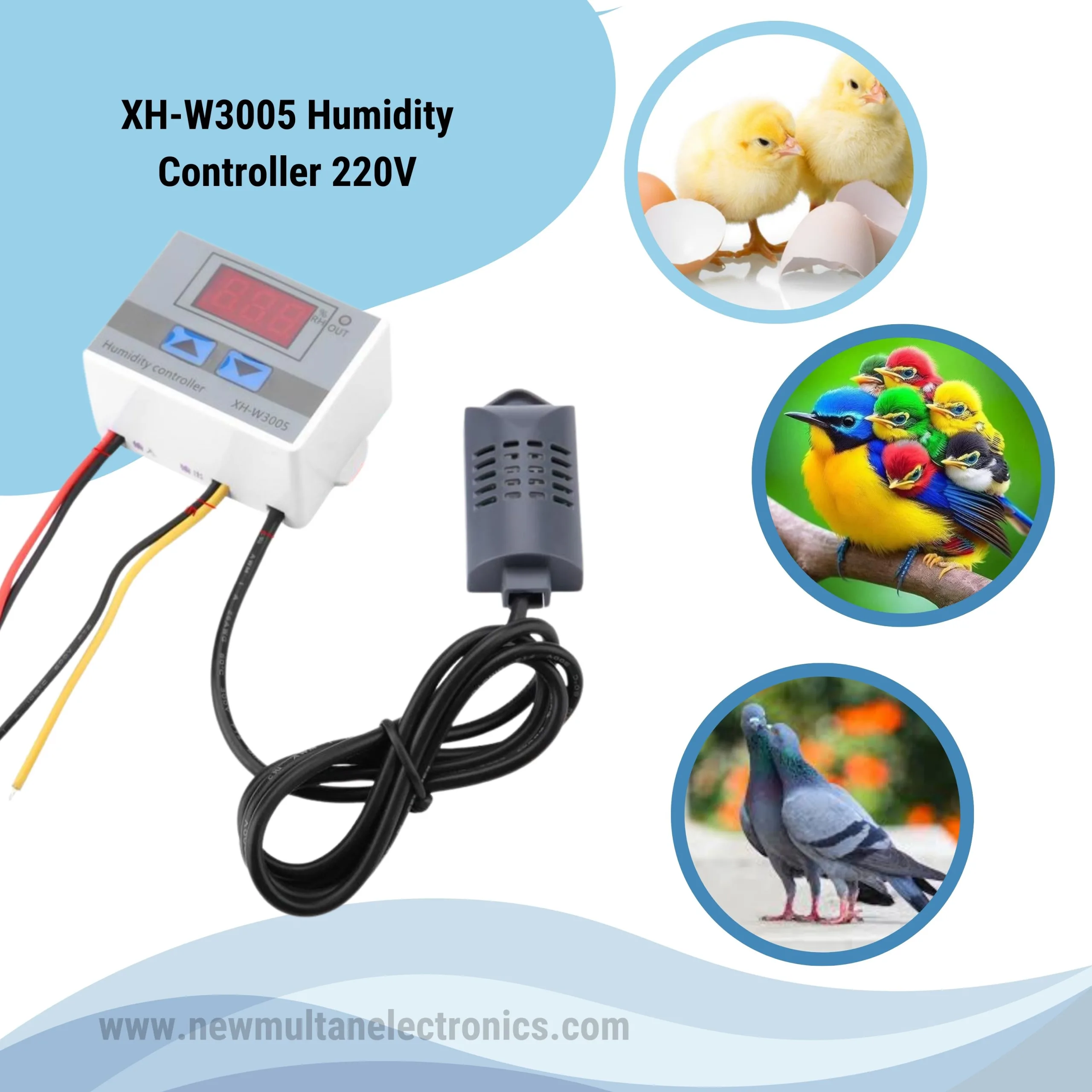 XH-W3005 Humidity Controller 220V