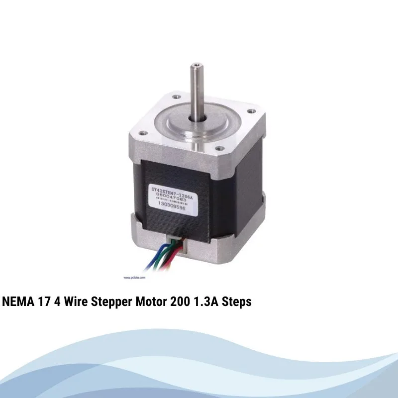 NEMA 17 4 Wire Stepper Motor 200 1.3A Steps