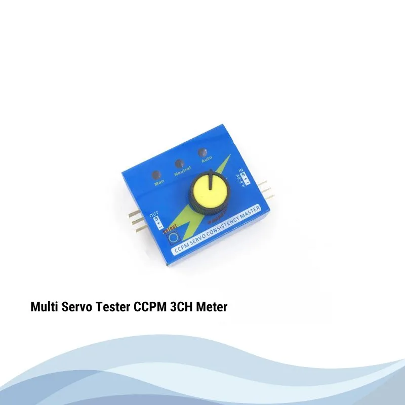 Multi Servo Tester CCPM 3CH Meter