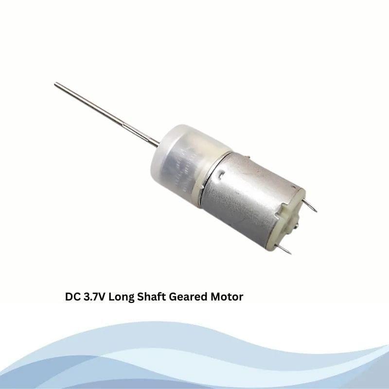 DC 3.7V Long Shaft Geared Motor