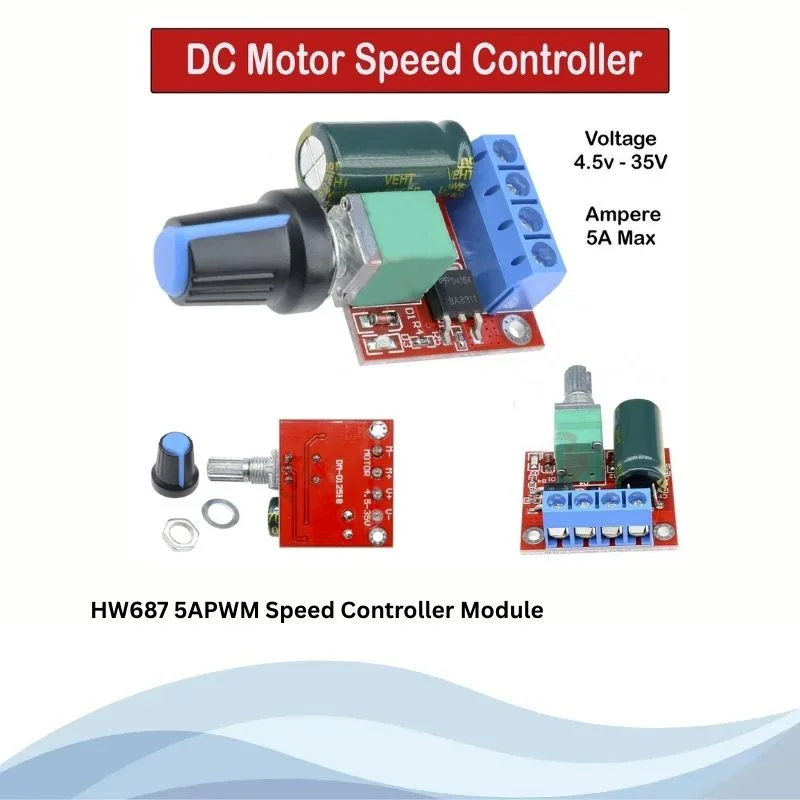 HW687 5APWM Speed Controller Module