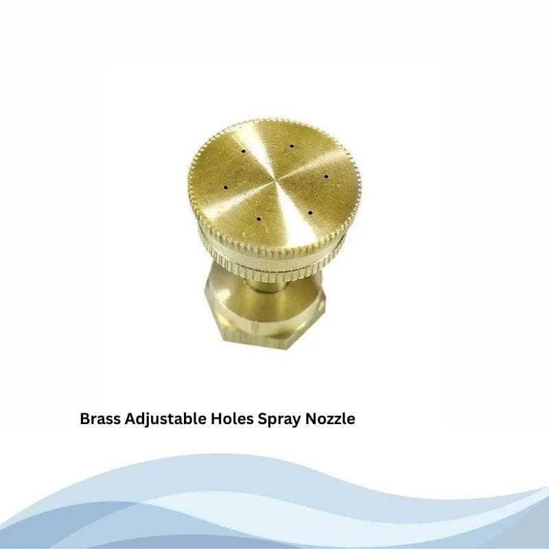 Brass Adjustable Holes Spray Nozzle