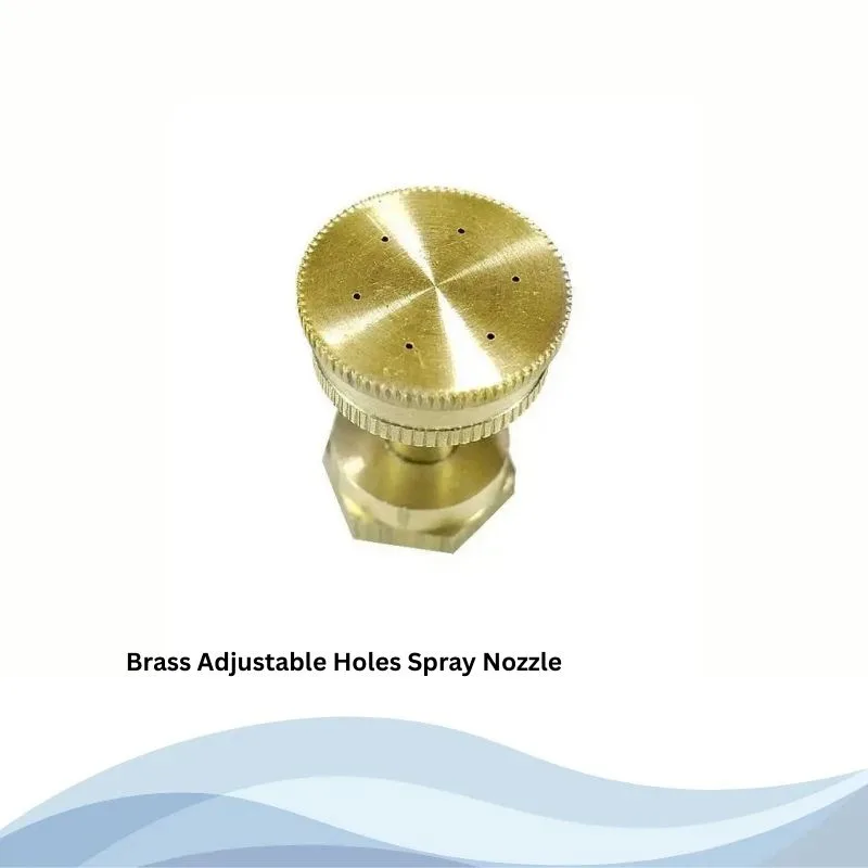 Brass Adjustable Holes Spray Nozzle