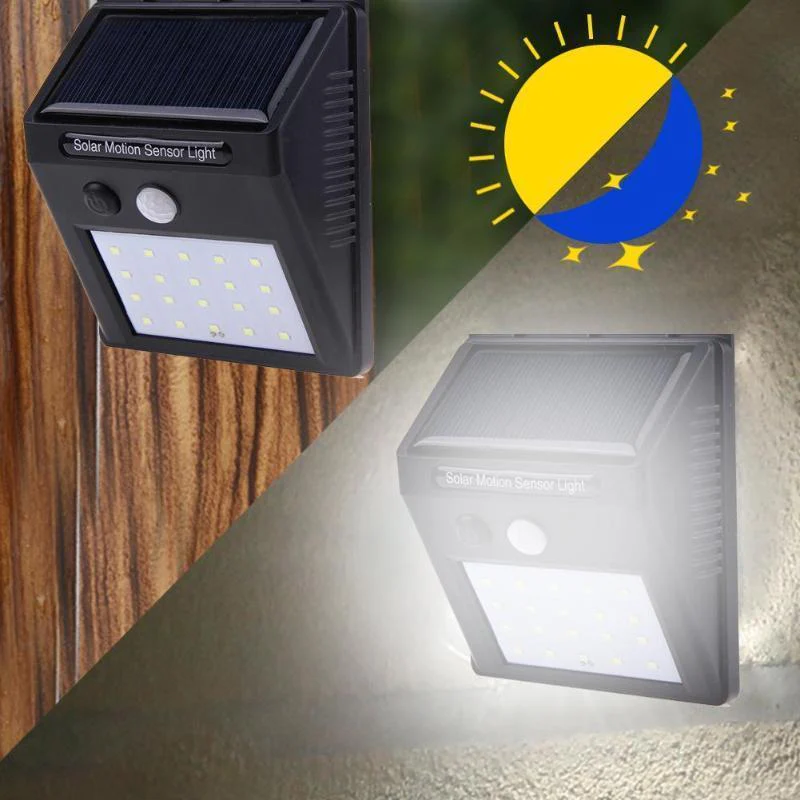 SolarPoweredMotionsensorled