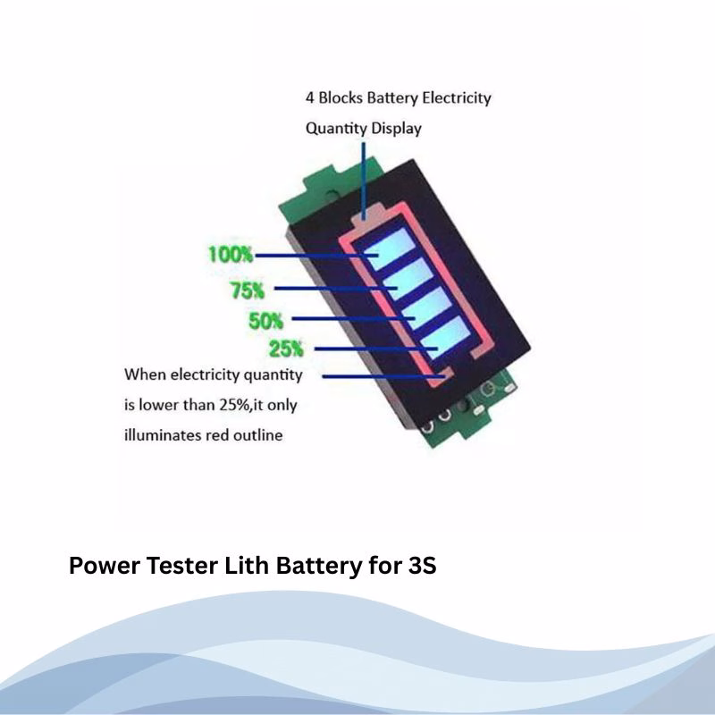 Power Tester Lith Battery for 3S