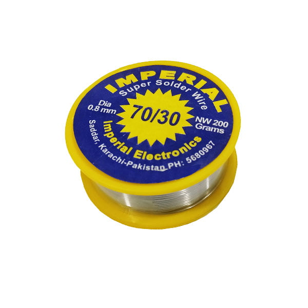 1 Yard 70/30 Soldering Wire 0.8mm New Multan Electronics