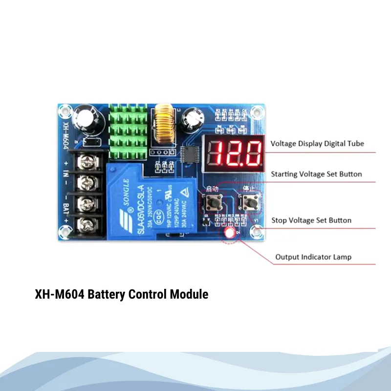 XH-M604 DC 6-60V Battery Control Module
