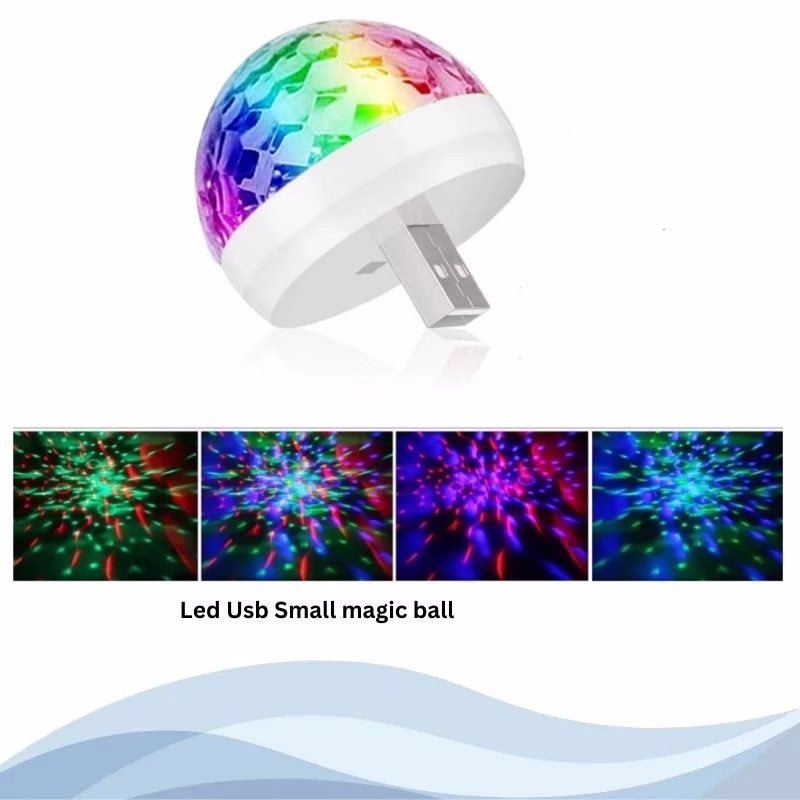 Led Usb Small magic ball