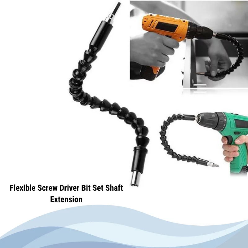 Flexible Screw Driver Bit Set Shaft Extension