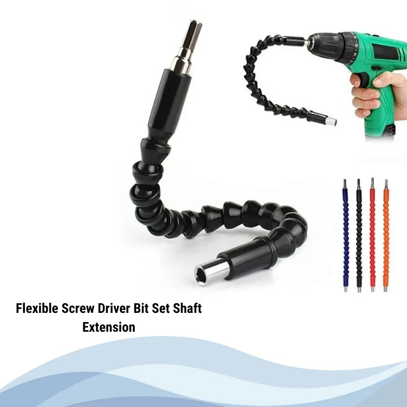 Flexible Screw Driver Bit Set Shaft Extension