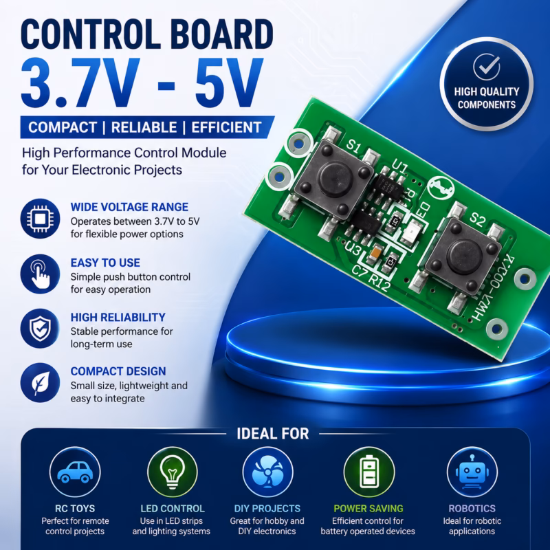 Small Motor Speed Control Board 3.7-5V