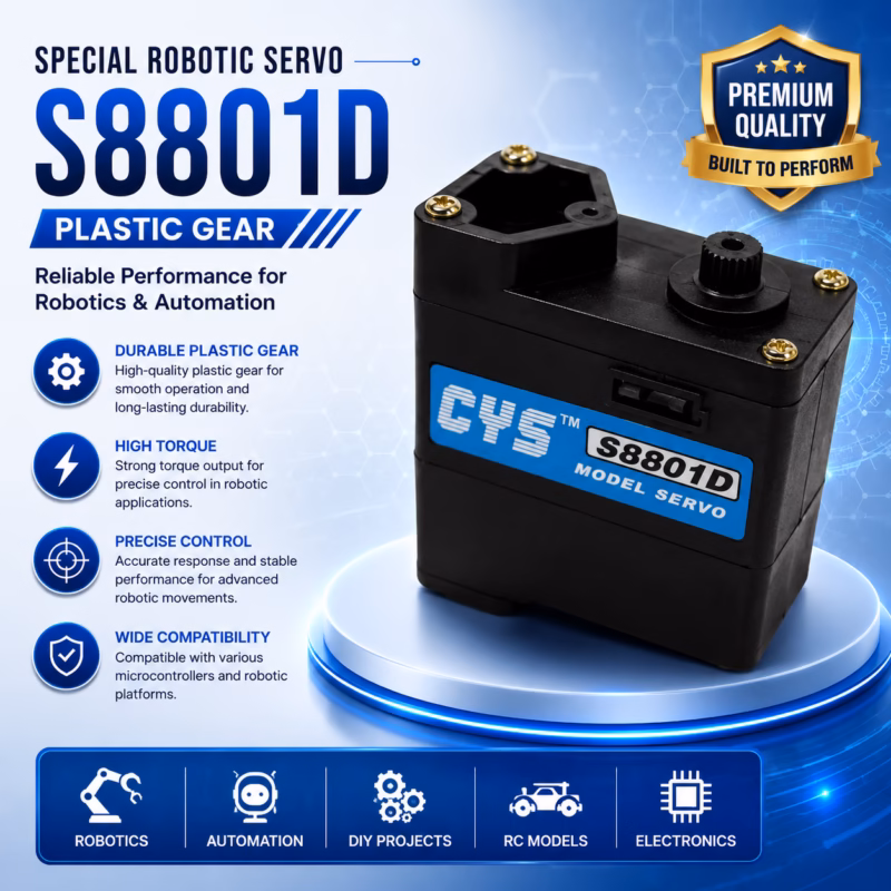 Special Robotic Servo S8801D Plastic Gear