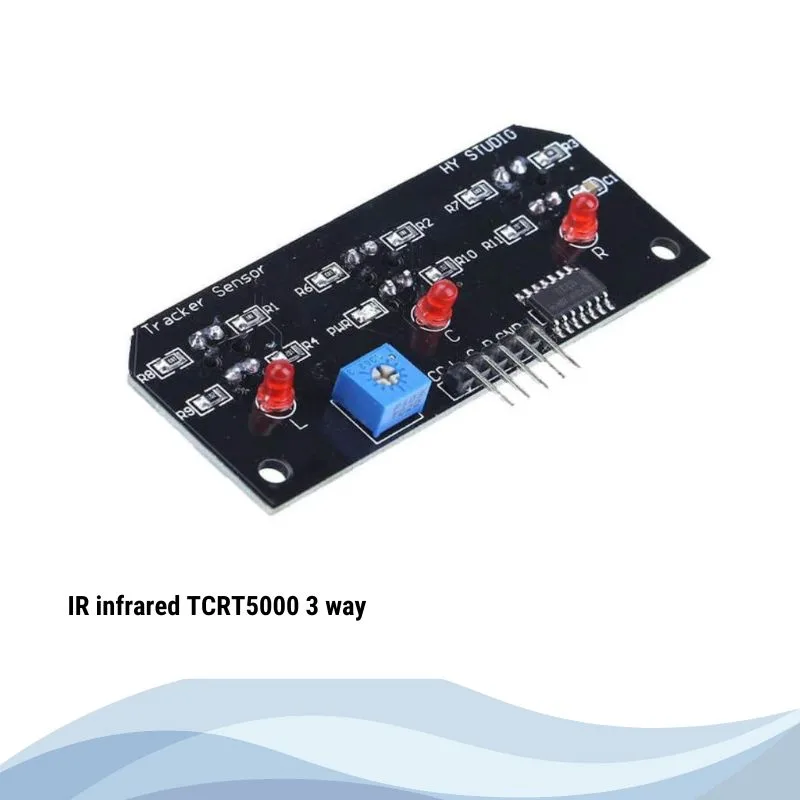 IR infrared TCRT5000 3 way three channel Obstacle Avoid