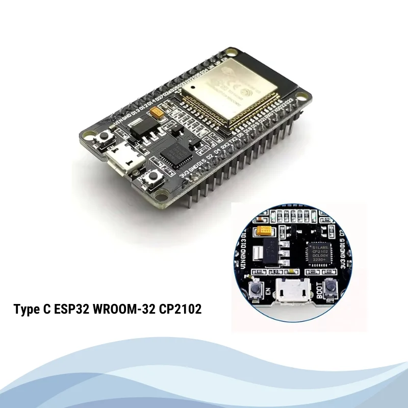 Type C ESP32 WROOM-32 CP2102 Development Board