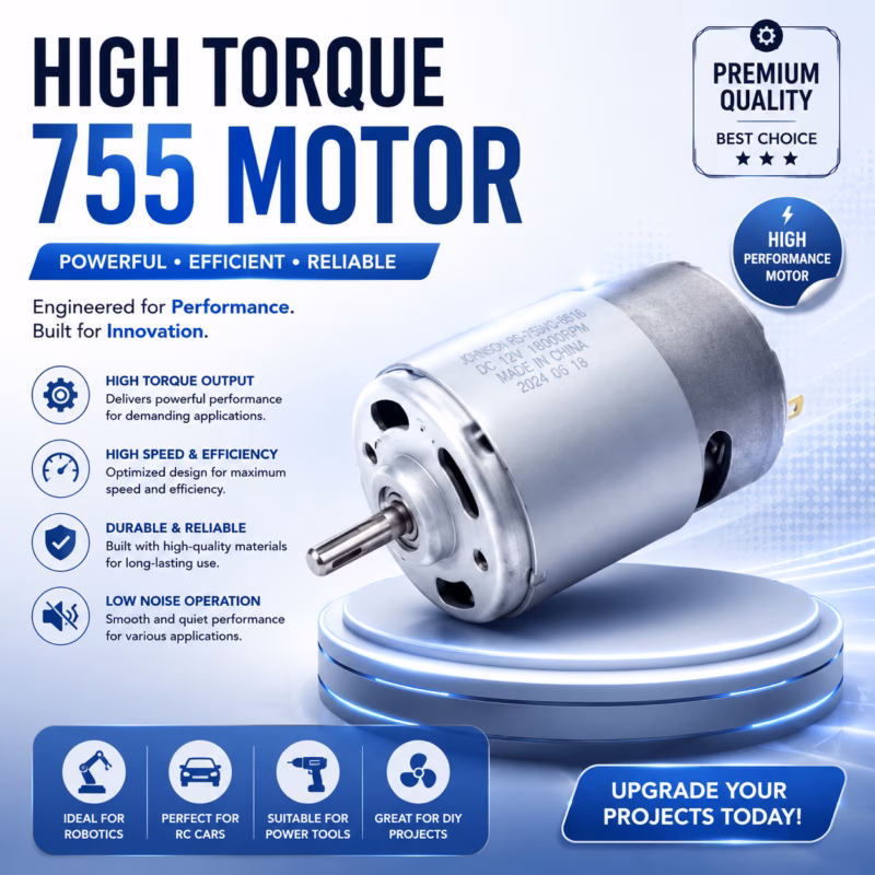 755 High Torque 7.2V DC Drill Motor