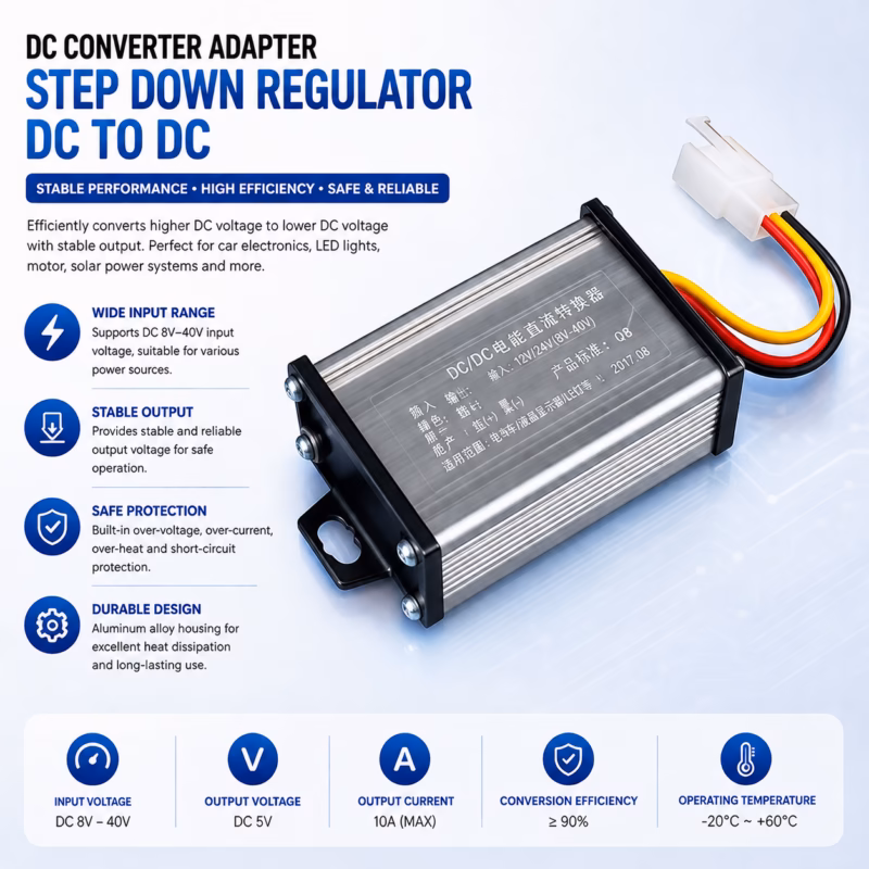 36V 48V 72V 120V to 12V Converter